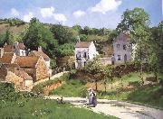 Camille Pissarro Pang plans Schwarz, hidden hills homes oil painting reproduction